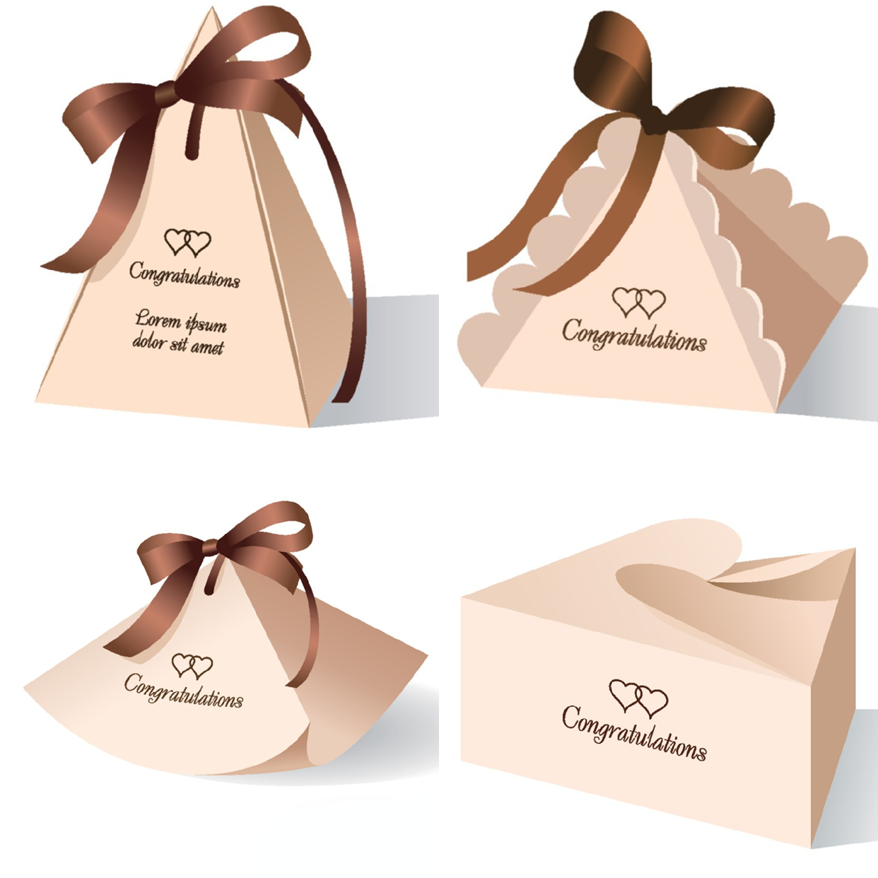 (F) 菱形折叠纸盒